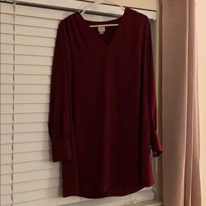 Maroon Dress